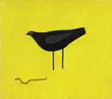 Blackbird Signed and titled verso Oil on board 37 x 42cm A member of the Newlyn Society of Artists by Peter Fox, Oil on board, sold Feb 2018