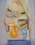 Godrevy, Summer Signed and titled verso Oil on canvas-board 50 x 40cm Rose Hilton was wife of Roger Hilton and mother of Bo Hilton, both also in this sale by Rose Hilton, Oil on canvas-board, sold Feb 2018
