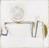 Related Forms IV Signed, titled and dated 1966/67 verso Oil on canvas 46 x 46cm by Paul Feiler, 1966, Oil on canvas, sold Feb 2018
