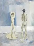 11th November, 1988, lot no by Keith Vaughan, Oil on board, sold Feb 2018