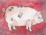 Untitled by Helen Schell, Watercolour, sold Feb 2018