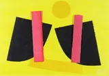 Untitled by Terry Frost, Watercolour and collage, sold Feb 2018