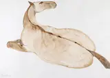 Untitled by Elisabeth Frink, Watercolour, sold Feb 2018