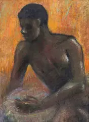 Untitled by Philip Whichelo, Pastel, sold Feb 2018
