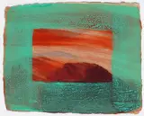 After Degas by Howard Hodgkin, 1990, Intaglio in colors with carborundum and hand-coloring on Larroque et Pombie, sold Feb 2018