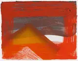 Snow Signed with initials, dated 1995 and numbered 18/80 Etching with hand colouring, 1990 27.5 x 35cm Provenance: Metropolitan Museum of art, New York by Howard Hodgkin, 1995, Etching with hand colouring, sold Feb 2018
