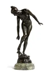 The Thorn by Arthur George Walker, bronze, sold Jan 2018