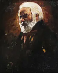 Self Portrait Signed and dated 1970 Oil on canvas 51 x 41cm Provenance: Lots 1-11 The Property of a Lady of Title by Tom Keating, 1970, Oil on canvas, sold Nov 2017