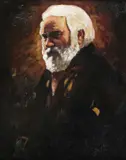 Self Portrait Signed and dated 1970 Oil on canvas 51 x 41cm Provenance: Lots 1-11 The Property of a Lady of Title by Tom Keating, 1970, Oil on canvas, sold Nov 2017