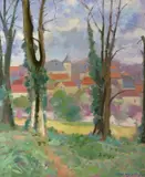 Vissel by Paul James Logan Wyeth, Oil on canvas, offered Nov 2017