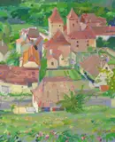 On the Lot, France Signed and dated 79 Oil on board 61 x 51cm Provenance: Lots 126-166 The Property of a Gentleman ++One or two minor blemishes, good condition by Paul James Logan Wyeth, Oil on board, offered Nov 2017
