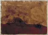 Dry landscape Signed and dated 92 Textured oil on paper 30 x 40.5cm Provenance: Acquired from the artist Lots 203-213 The Property of a lady ++Good condition - by Graziano Pompili, oil on paper, offered Nov 2017