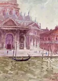 Santa Maria della Salute, Venice Signed Oil on board 51 x 38cm Provenance: Ruskin Gallery, Stratford-On-Avon 1975 by John Neale, Oil on board, sold Nov 2017