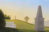 Garden at Polsden Lacy Signed and dated 78 Oil on canvas 30.5 x 45.5cm Provenance: Portal Gallery, London ++Good condition by Simon Harling, Oil on canvas, offered Nov 2017