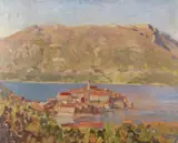 Korcula by Louis le Breton, Oil on board, sold Nov 2017