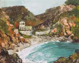 64 and '65 All oil on board, unframed One 50 x 60cm and six 40 x 51cm (7) ++Generally good condition, a few knocks and chips to margins, a little surface dirt - by Derrick Gordon Johnson, oil on board, sold Nov 2017