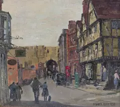 Untitled by Herbert Davis Richter, Oil on canvasboard, offered Nov 2017
