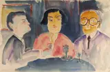 Untitled by Philipp Bauknecht, Watercolour, sold Nov 2017