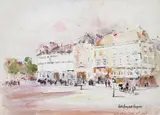 Chartres Signed, titled and dated Octr by Colin Cambell Cooper, Watercolour, offered Nov 2017