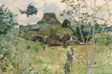 Untitled by Ken Howard, Watercolour, sold Nov 2017
