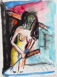 Untitled by Helmut Middendorf, Watercolour, offered Nov 2017