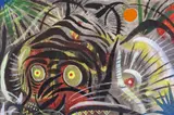 Untitled by Paul B. Travis, 1956, Watercolour, sold Nov 2017