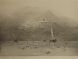 Athens by William Lionel Wyllie, etching, sold May 2014