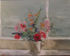 Scarlett's Posy by Perpetua Pope, oil on canvas, sold Feb 2014