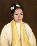 Portrait of a woman from Mandalay by Gerald Kelly, oil on canvas, sold Dec 2013