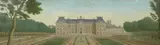 A View of the Palais de Luxembourg by French School, oil on canvas, sold Jan 2014