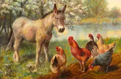 A friendly discussion by William Weekes, sold Nov 2013