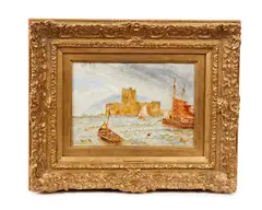 'Peel Castle, Isle of Man' by William Joseph J. C. Bond, sold Nov 2013