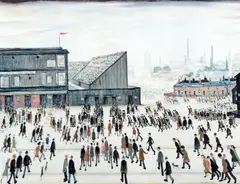 'Going to the Match' by L. S. Lowry, sold Nov 2013