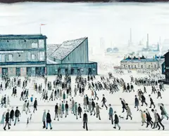 'Going to the Match' by L. S. Lowry, sold Nov 2013
