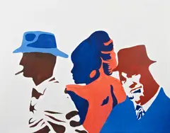 Three figures by Sam Walsh, sold Nov 2013