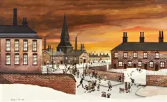 'St Mark's Liverpool' by Brian Shields, sold Nov 2013