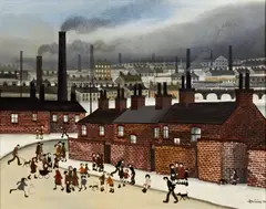 'Fagan Street, Liverpool' by Brian Shields, sold Nov 2013