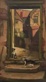 Argument's Yard, Whitby by John Pratt, sold Oct 2013