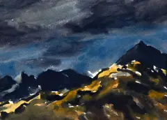 'Crib Goch' by Kyffin Williams, sold Sep 2013