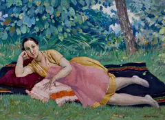 'Après-midi' by Pierre Adolphe Valette, sold Jun 2013