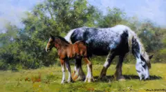 'Summertime' by David Shepherd, sold Apr 2013