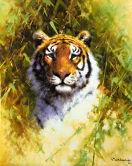 'Portrait of a Tiger' by David Shepherd, sold Apr 2013