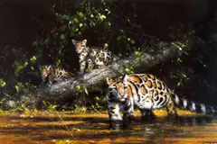 'Burning Bright' by David Shepherd, sold Apr 2013