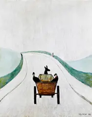 'The Cart' by L. S. Lowry, sold Apr 2013