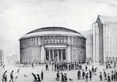 'The Reference Library' by L. S. Lowry, sold Apr 2013