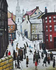 'Berwick-Upon-Tweed' by L. S. Lowry, sold Apr 2013
