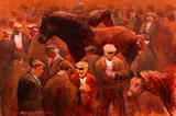 Horse fair by Aneurin M. Jones, sold Mar 2013