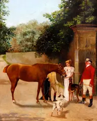 The Favourite Hunter by Gilbert Scott Wright, sold Mar 2013