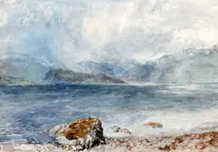 'Loch Alsh, Isle of Skye' by Alfred William Hunt, sold Mar 2013
