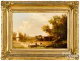 South Carolina Shore Scene by Xanthus Russell Smith, oil on canvas, sold Jan 2021